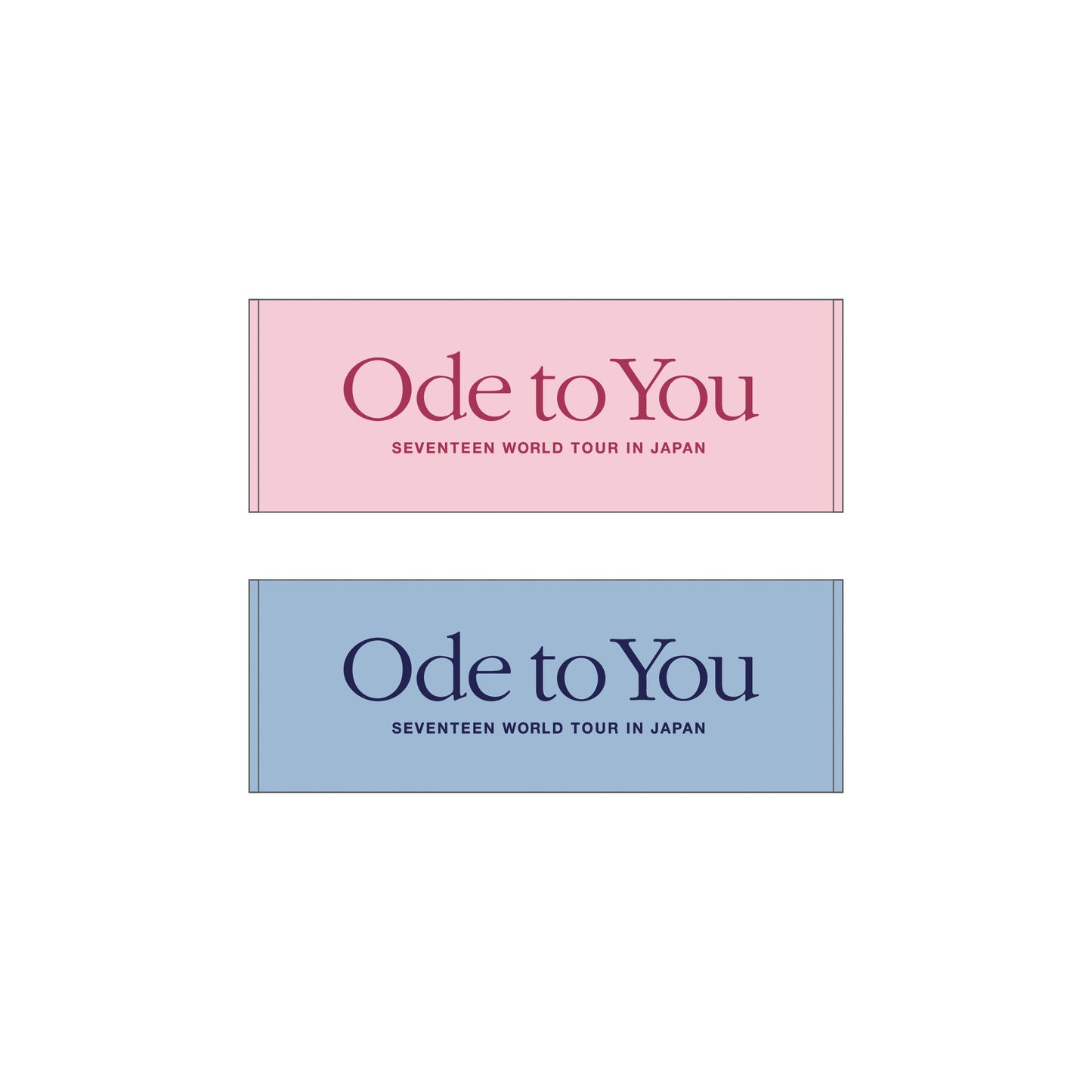 [SEVENTEEN] World Tour : Ode To You In Japan : Seventeen Towel