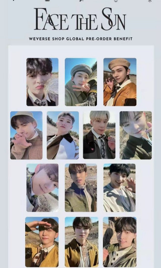 [SEVENTEEN] Face The Sun : Hologram Standee : Weverse POB