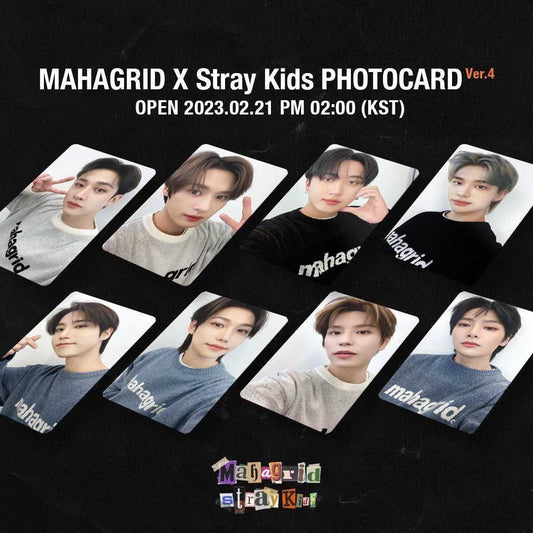 [STRAY KIDS] Mahagrid Round 4 : POB Preorder Benefit Photocard PC